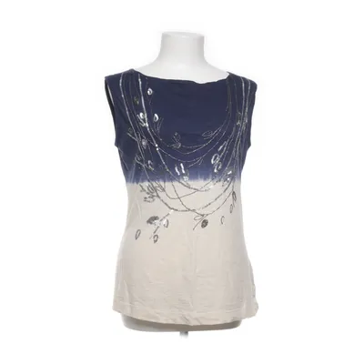 Tanktop (Blauw, Beige) van Susan Bristol Katoen