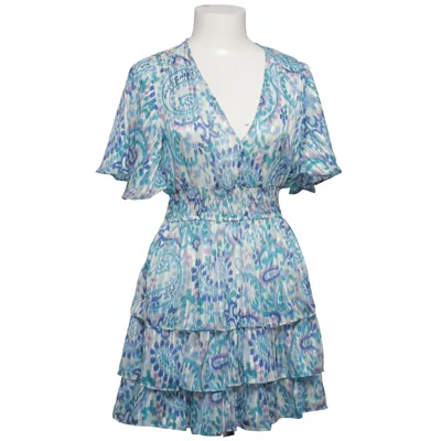 Kleid (Blau, Mehrfarbig) von Zara Polyester