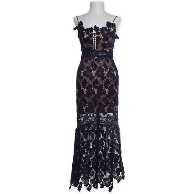 Evening gown (Beige, Blue) from Love Triangle Polyester