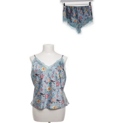 Pajamas (Blue, Multicolored) from Victoria's Secret Elastane, Polyamide, Polyester