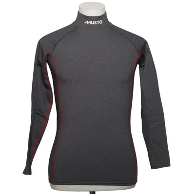 Haut thermique (Gris, Rouge) de Musto Élasthane, Polyamide, Polyester