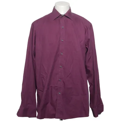 Shirt (Lila) van Dressmann Premium Collection Katoen