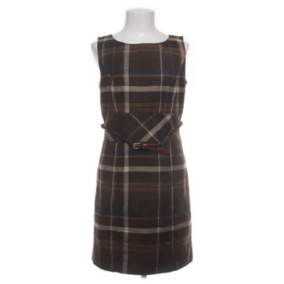 Dress (Brown, Blue, White) from s.Oliver Acrylic, Polyester, Viscose, Wool