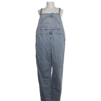 Hängselbyxor (Blå) från Mango Denim