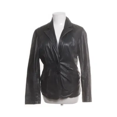 Veste en cuir (Noir) de Oakwood