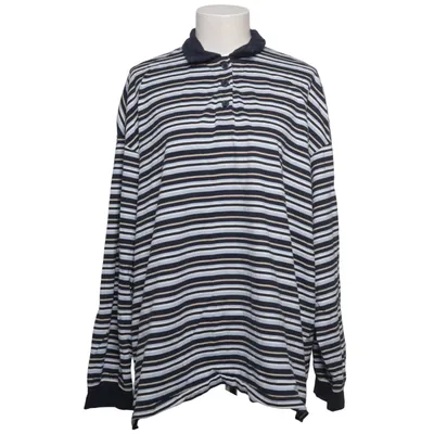Rugby shirt (Blauw, Wit, Meerkleurig) van Weekday Katoen