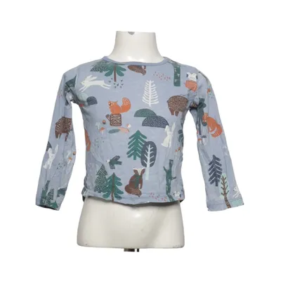 Lange mouwen shirt (Blauw, Meerkleurig) van Lindex Kids Katoen
