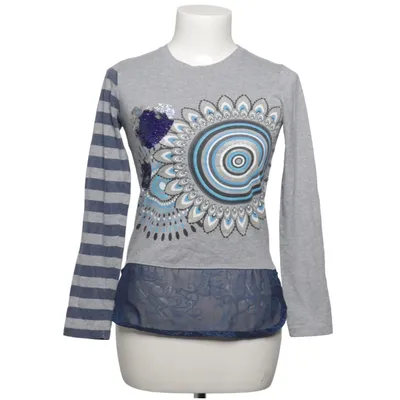 Top (Gray, Blue, Multicolored) from Desigual