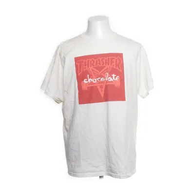 T-shirt (Vit, Röd) från Thrasher Bomull