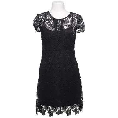 Cocktailklänning (Svart) från Zara Basic Collection Polyester