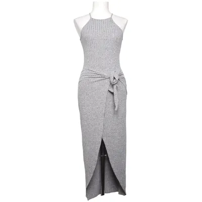 Maxi jurk (Grijs) van Vintage Dressing