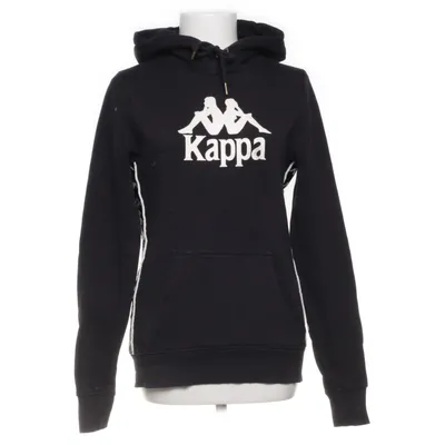 Huvtröja (Svart) från Kappa Bomull, Polyester