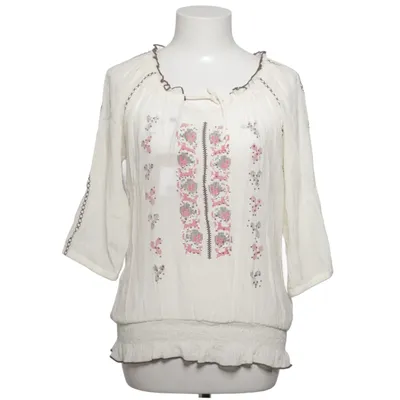 Blus (Vit, Flerfärgad) från Wrangler Polyester, Viskos
