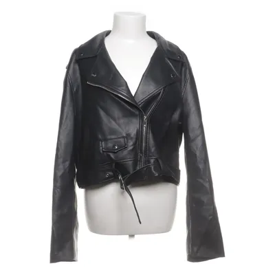 Bikerjack (Zwart) van Chiara Forthi Polyester, Polyurethaan