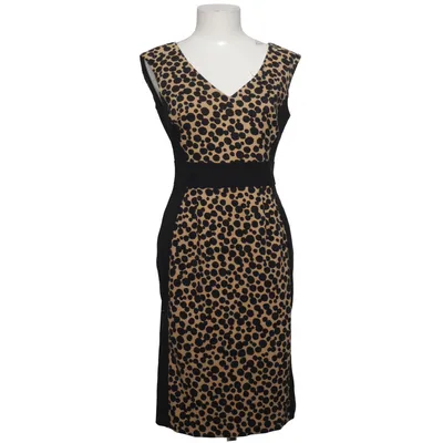 Dress (Black, Beige) from London Times Elastane, Polyester