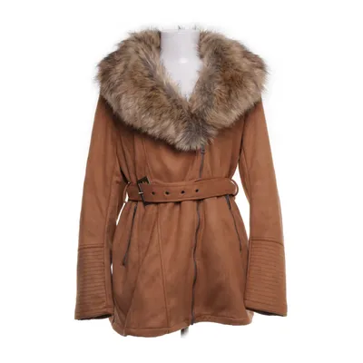 Winter jacket (Orange, Beige) from Adrixx Polyester