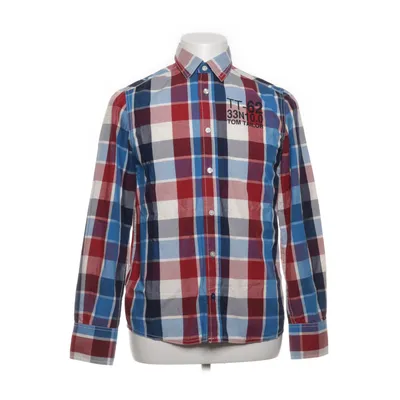 Flanellen overhemd (Blauw, Rood, Wit, Meerkleurig) van Tom Tailor Katoen