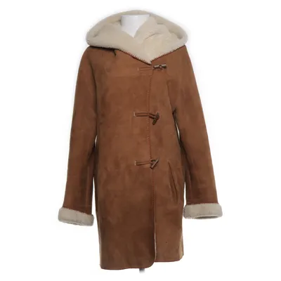 Shearling jas (Bruin) van Turkis Tukku