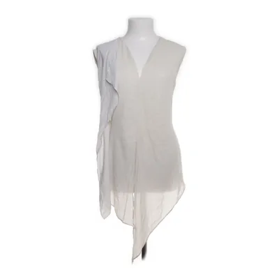 Wrap top (White, Beige) from Y London Polyester