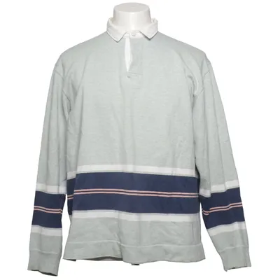 Rugby shirt (Grijs, Blauw, Wit) van Nanamica Katoen, Polyester