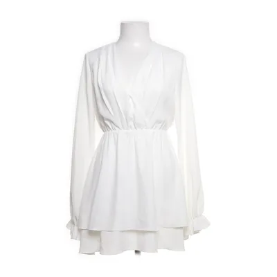 Jurk (V-Neck Tied Front Flowy Dress) van Donna Romina x NA-KD Polyester