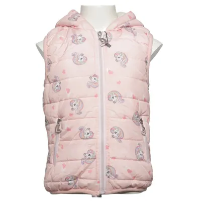Outer vest (Pink, Multicolored) from S&D Polyester