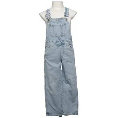 Tuinbroek (Blauw) van H&M Katoen, Elastaan