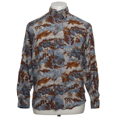 Hemd (Blau, Braun, Mehrfarbig) von American Company Viskose