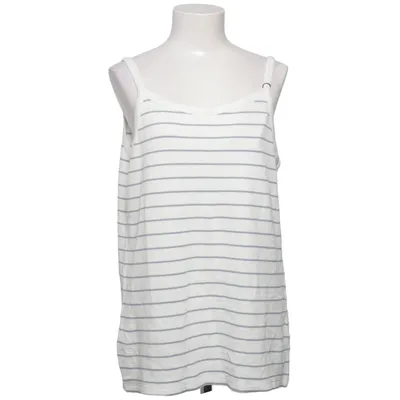 Linne (Vit, Blå) från Vivance Bomull, Elastan, Polyester, Viskos