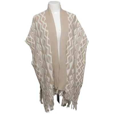 Poncho (Beige, White) from Old Navy Cotton