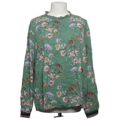 Blouse (Green, Multicolored) from Luxzuz Viscose