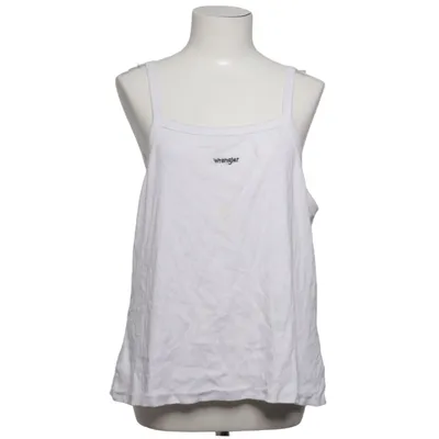Débardeur (Blanc) de Wrangler Coton, Élasthane