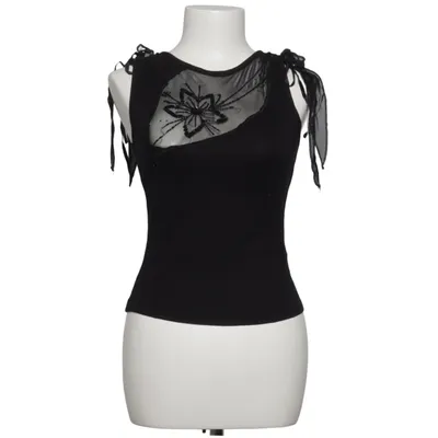 Débardeur (Noir) de Côté Femme Élasthane, Viscose