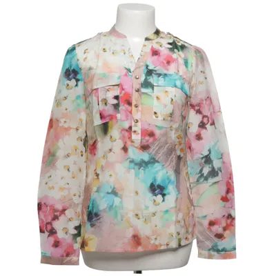 Blouse (Rose, Bleu, Multicolore) de Malvin Coton, Soie