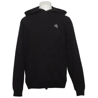 Huvtröja (Svart) från Stockholm (Surfboard) Club Återvunnen bomull