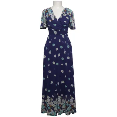 Maxi jurk (Blauw, Meerkleurig) van Jolie Moi Elastaan, Polyester, Viscose