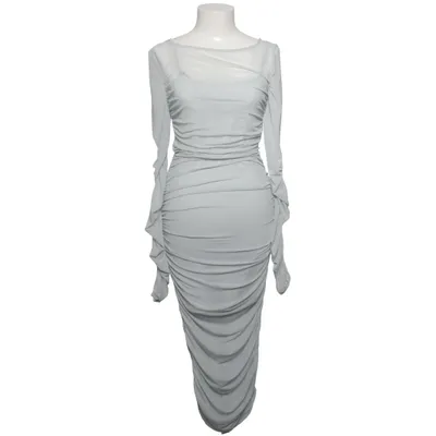 Klänning (Blå) från Hanna Schönberg x NA-KD Elastan, Polyester