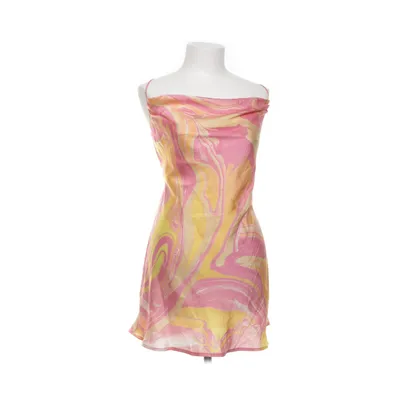 Strandklänning (Rosa, Gul, Flerfärgad) från Mango Polyester