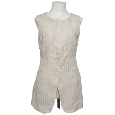 Väst (Beige) från H&M Premium Quality Linne, Polyester