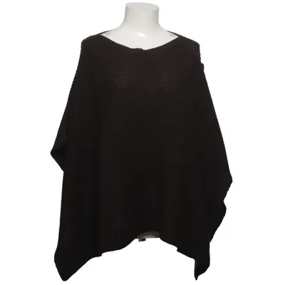 Poncho (Marron) de Audrey Acrylique, Laine d'alpaga, Viscose