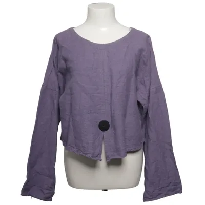 Blouse (Purple) from Olars Ulla Klädd i Konst Linen