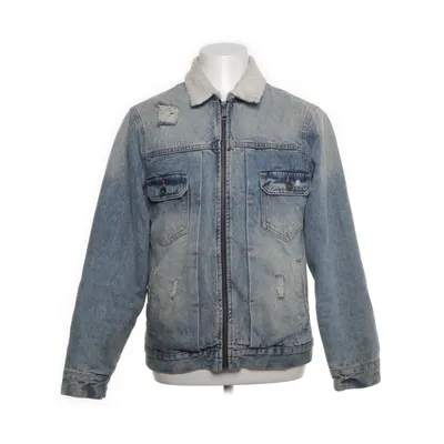 Fodrad jeansjacka (Blå) från Rebel Bomull