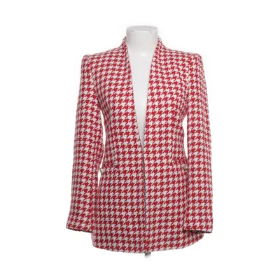 Blazer (Rood, Wit) van Zara Acetaat