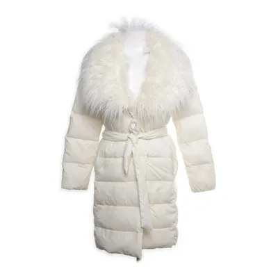 Manteau d'hiver (Jaune) de Ralph Lauren Acrylique, Nylon, Polyester, Fausse fourrure