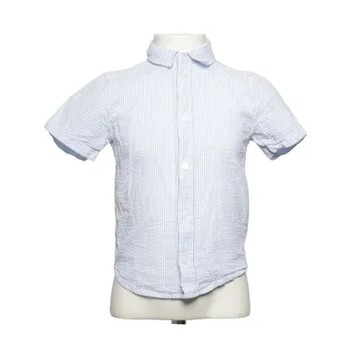 Korte mouwen shirt (Blauw, Wit) van H&M Katoen