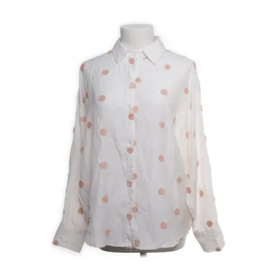 Blouse (White, Pink) from Brach Brach Cotton, Polyester