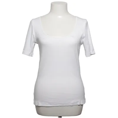 T-shirt (Hvid) fra Bread & Boxers Bomuld, Elastan