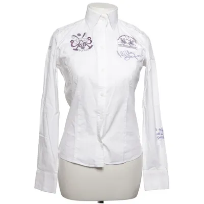 Shirt (White) from La Martina Cotton, Elastane