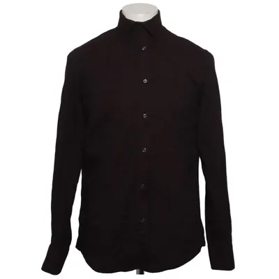 Chemise (Marron, Rouge) de Carl William Coton, Polyester