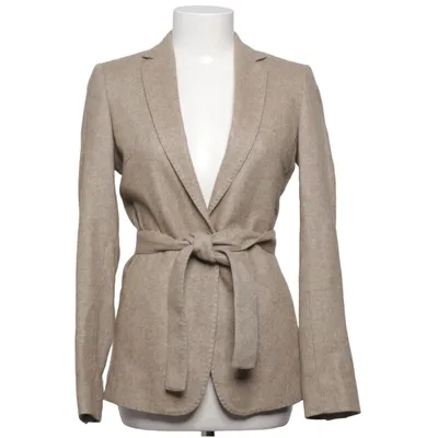 Kavaj (Brun) från Massimo Dutti Alpackaull, Polyamid